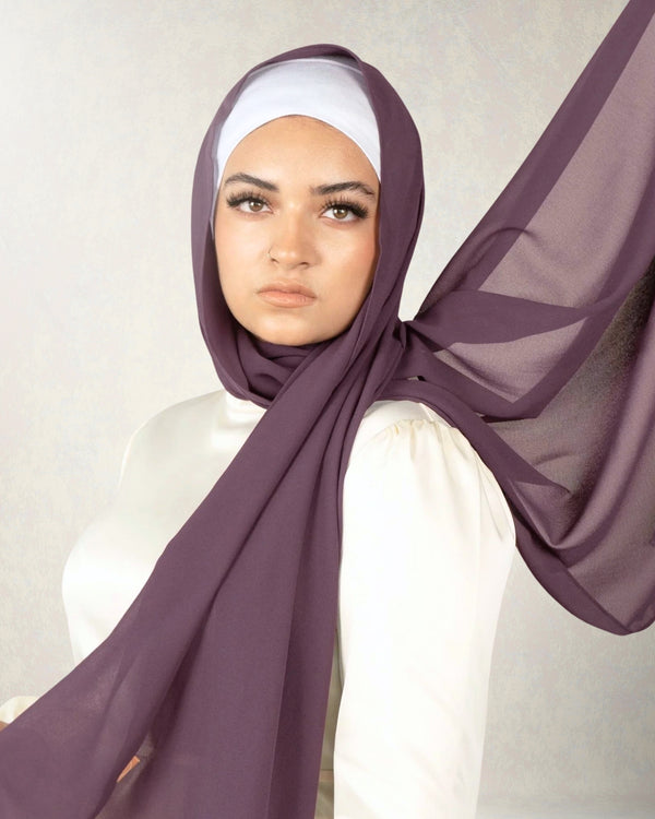 Georgette Chiffon - Dark Purple