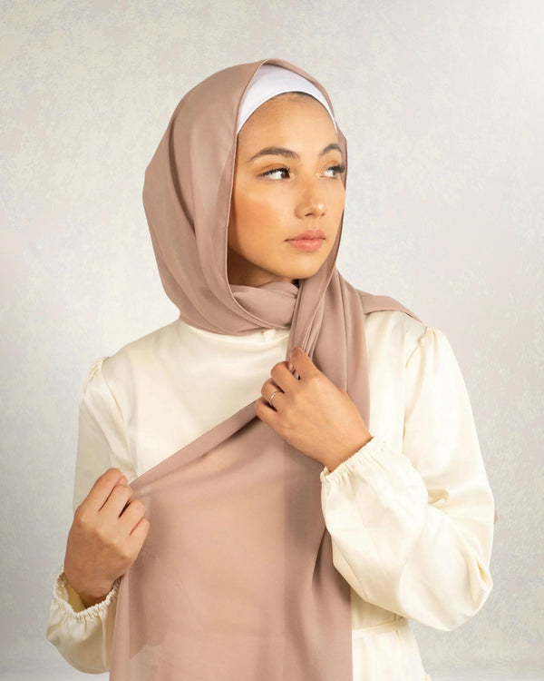 Georgette Chiffon - Nude Pink