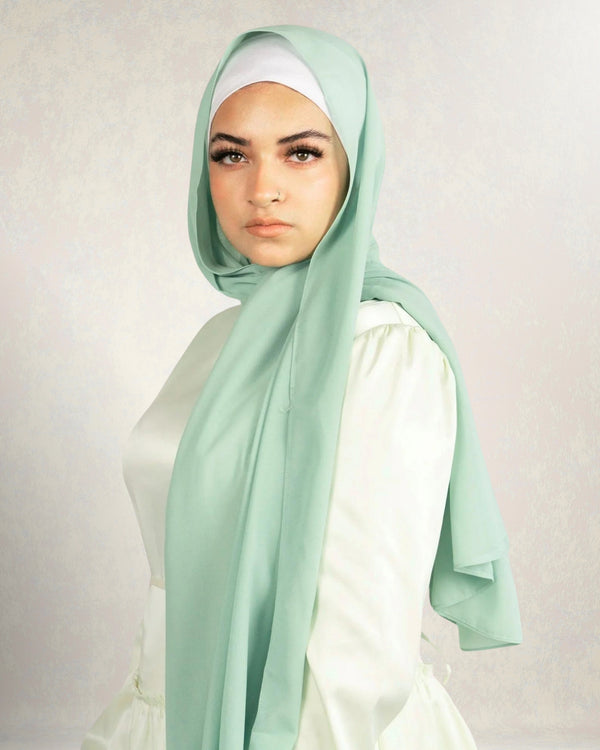 Georgette Chiffon - Tame Teal